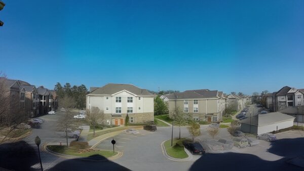 Afternoon scene, relit to midday reference